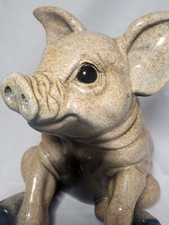 Large Kittys Critters Webster Pig Baby Piglet Cute Decorative Figurine 20cm 