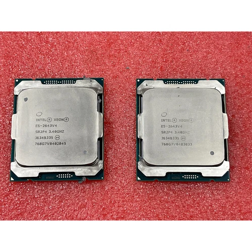 Matched Pair Intel Xeon E5-2683 V4 E5-2667 V4 E5-2643 V4 E5-2637V4 LGA2011-3 CPU - Picture 4 of 12