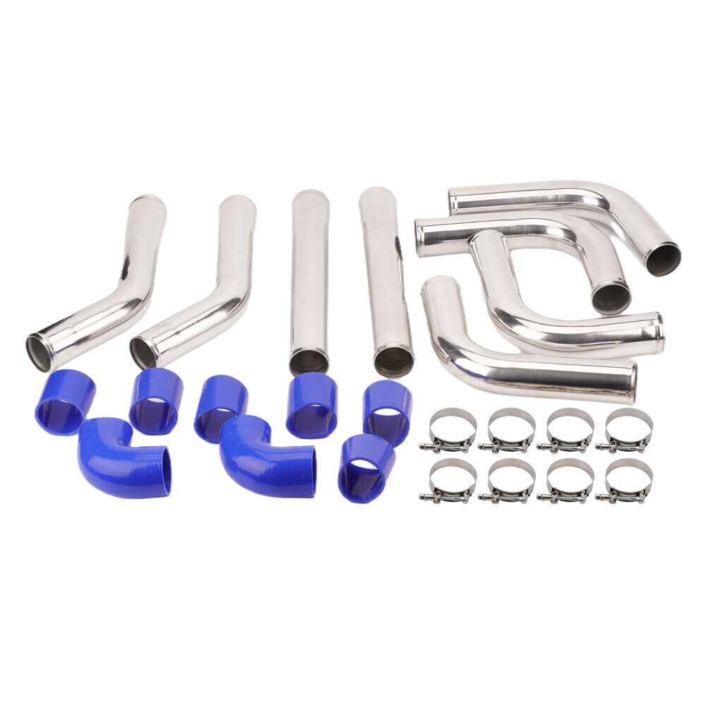 Wastegate+Turbo Intercooler+Piping 10PC Kit+T3 T4 T04E Universal Turbo