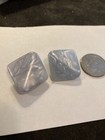 Vintage lucite clip on earrings  — photo 3