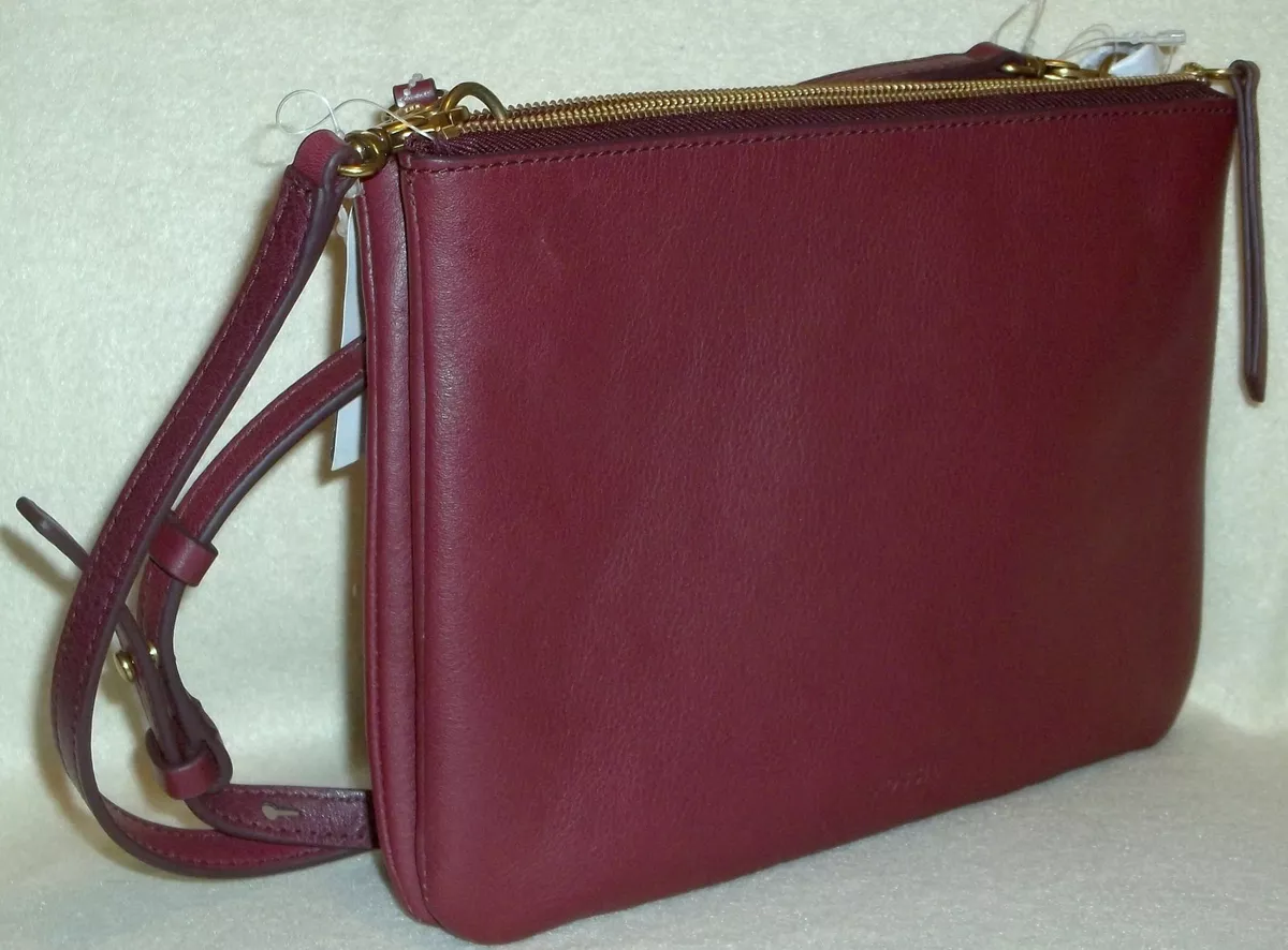 Devon crossbody fossil shop