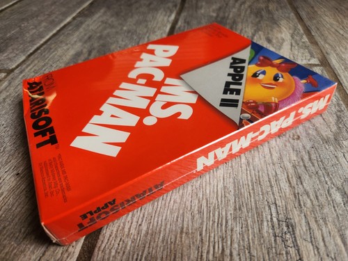 MS. PAC-MAN for the Apple II IIe IIc IIgs, New & Sealed! ATARISOFT - Picture 3 of 4