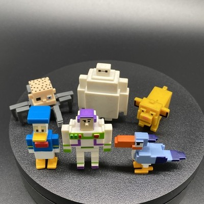 Disney Crossy Road Lot Of 6 Mini Figures 2017 Lot READ