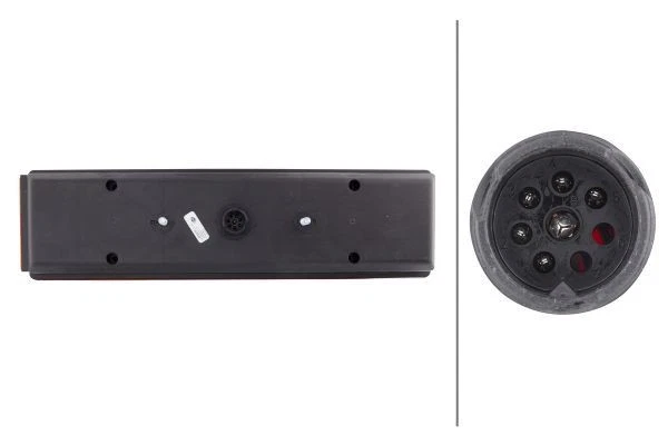 HELLA 24V LUZ Trasera Halógena Multicolor Izquierda 2VP 007 323-111 - Imagen 3 de 4