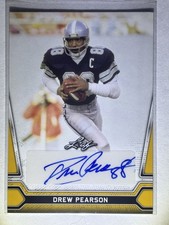2021 Leaf Multisport Blaster Autographs Drew Pearson #BA-DP1 Gold (AU)