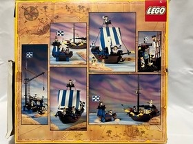 LEGO LEGOLAND Caribbean Clipper 6274 In 1989 Used Retired W/Manual & Box