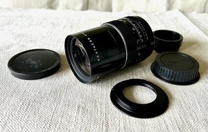 Vintage Telephoto Portrait Macro Bokeh Lens 135mm 2.8 Kit for Canon EOS EF DSLR