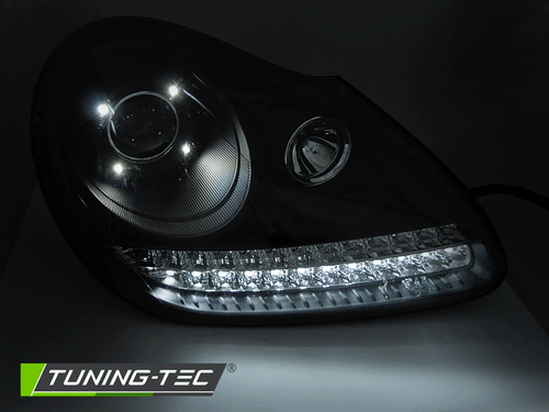 Black D1S Xenon Headlights for Porsche Cayenne 955 Pre-FL 2002-2006 EU-spec LPPO - Bild 4 von 11