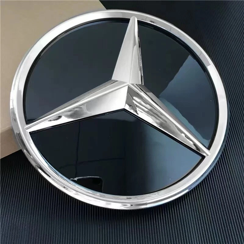 Front Grill 3D Star Mirror Emblem Logo For 2015-2019 Mercedes-Benz GLE GLC GLS - Image 2 of 4