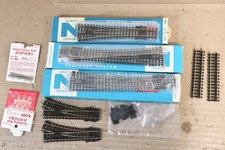 PECO SL-392X 386X 387X n Spur 5 X Kurz & Lang Gebogen Rechts & Links Punkt Auf