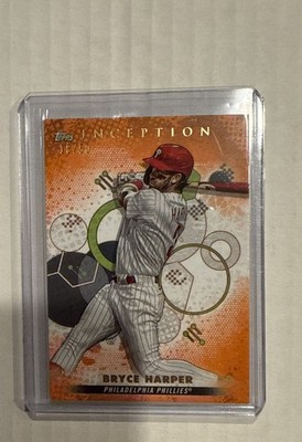 2022 Topps Inception - Bryce Harper #21 Orange /50