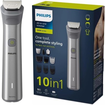Philips Series NEU 5000 10in1 Haarschneidemaschine Gesicht Kopf Körper Pflegeset MG5920/15
