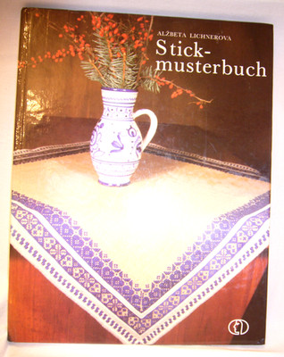 Stickbuch Stickmusterbuch Alzbeta Lichnerova DDR Verlag für die Frau 1987
