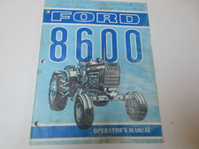 Ford 8600 Tractor Manual
