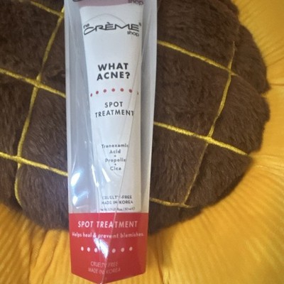 The Crème Shop What Acne? Spot Treatment Cream 1.01 fl oz Cruelty-Free