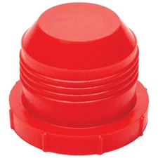 Allstar Performance All50817 Red Plastic Plug For  16An 1 5 16 12 Thread