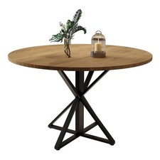 47-Inch Farmhouse Round Dining Table