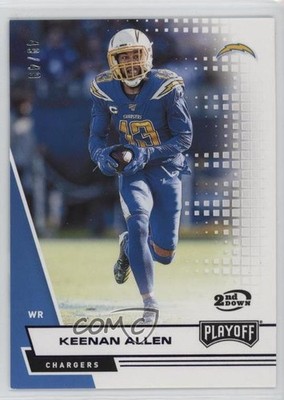 2020 Panini Playoff 2nd Down 49/49 Keenan Allen #94 17xm