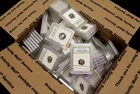 Huge Crazy Mixture of Over 100 Slabbed Coins BU Proof and Circ. b3