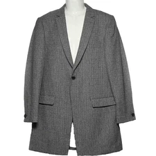 Cedar Wood State Car Coat Style Overcoat Gray Men's Size Slim Large