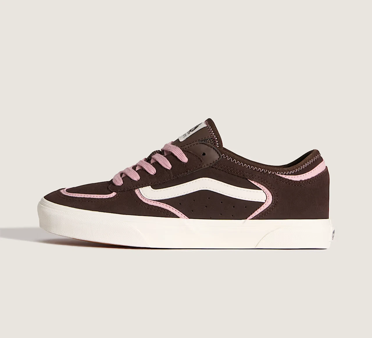 Vans Rowley Classic Shoes in Brown and White All Sizes Limited Stock