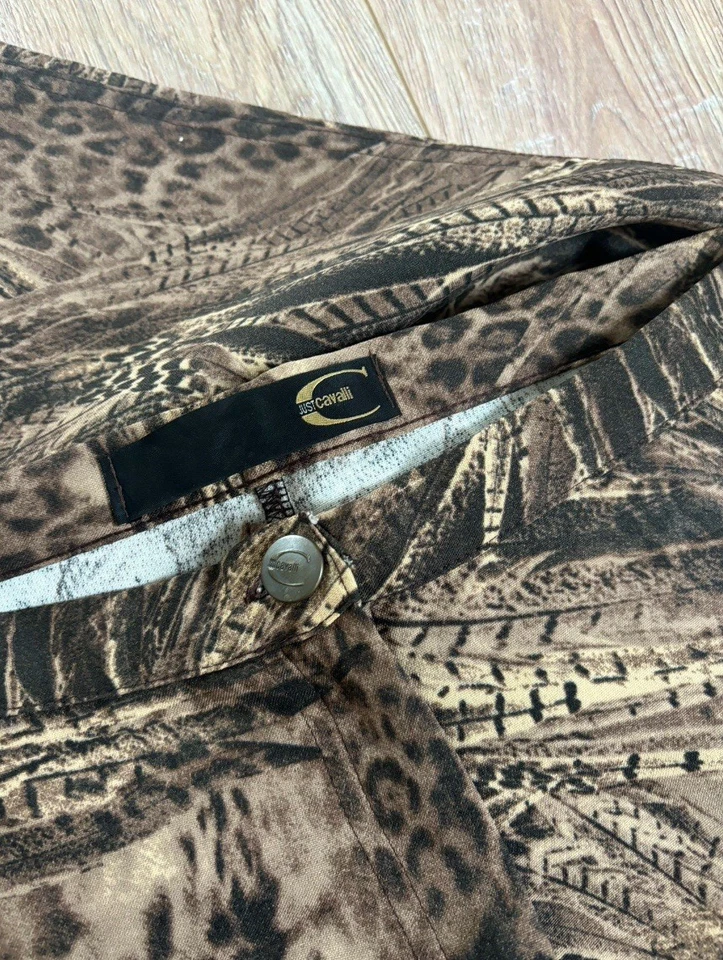 Pantalones acampanados vintage Roberto Cavalli de principios de la década de 2000 Foto 4 de 4