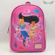 Loungefly Disney Pocahontas Colors of the Wind Pink Mini Backpack New