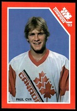 1983-84 Canadian National Junior Team PAUL CYR