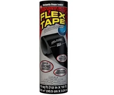 FLEX TAPE BLACK 12"X10'