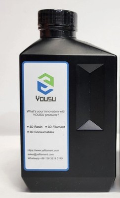 Yousu 3D Printing UV Sensitive Resin ROSE RED Metallic Structural Resin 1 Liter
