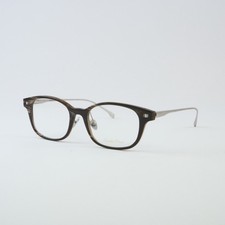 Büffelhorn Brille Freddie Wood Titan TH11 Dunkelbraun Eckig Horn Brillengestell