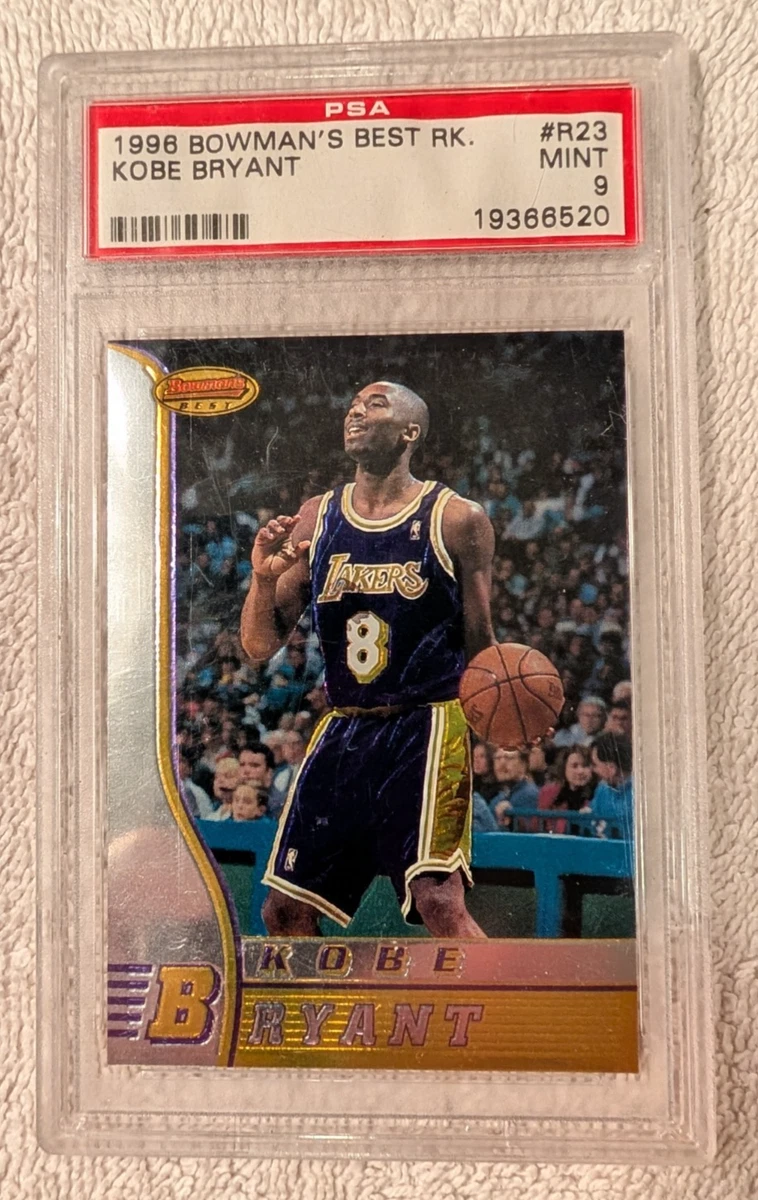 Bowman Kobe Bryant Basketball Rookie Sports Trading Cards