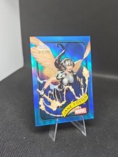 2025 Topps Chrome Marvel JANE FOSTER 17/299 Blue Refractor #90
