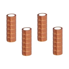 Clear Box Carton Sealing Rubber Tape 2.83 Inch x 110 Yards 1.75 Mil 48 Rolls