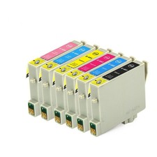 6x Compatible INK T0481-6 for Epson RX300 RX320 RX500 RX600 RX620 RX640