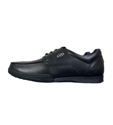 POD Pagan Jungen Mädchen Leder Turnschuhe Schulschuhe schwarz