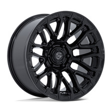 20x10 Fuel Off-road Fc899 Chisel Glossy Black Wheels 6x135 -18mm Set Of 4
