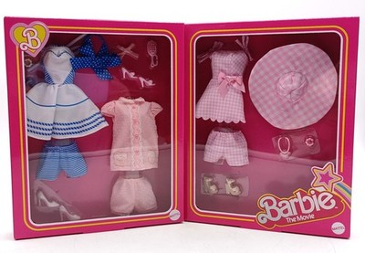 2023 Barbie The Movie Fashions 2-Pack mit 3 Outfits / Mattel HPK01, NrfB