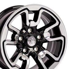 17x8 Wheel Fits Ram Rebel Style Polished Wblack Rim Hollander 2614 W1x 17x8 Wheel Fits Ram Rebel Style Polished Wblack Rim Hollander 2614 W1x