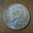 1969-D Kennedy Half Dollar 50C Business Strike 40% Silver KM#202