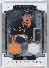 2015 Artifacts Rookies Materials /399 Jack Eichel (2015-16 SPx Update) #206 7b5