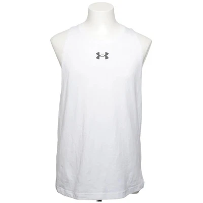 Under Armour, Tanktop, Größe: L, Weiß, Baumwolle, Einfarbig, Herren #rjg - Bild 1 von 4