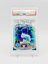 2023 Topps Chrome Frozenfractor Kyle Tucker Frozen Sub Zero SP Dodgers /5 PSA 10