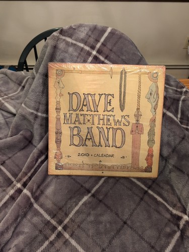 2010 Dave Matthews Band brandneuer versiegelter Kalender gekauft von Konzerttournee