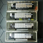Deluxe Innovations N Scale BNSF Twin Tub Coal Gon Freight Car Gray/Black 12090 — photo 1