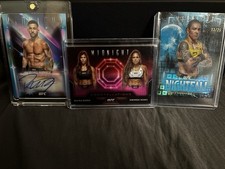 Topps UFC Lot of 3 Midnight, Constellations /99, Nightfall/25, Munhoz Autograph 