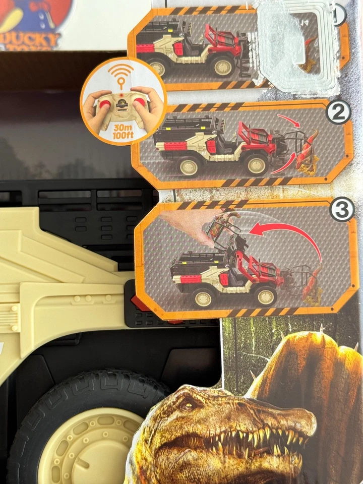 2025 Jurassic World Rebirth Dino Catcher Matchbox Radio Control Mattel Brand New - Image 3 of 4