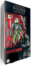 STAR WARS BLACK SERIES - 6" INCH - CLONE COMMANDER GREE - EXCLUSIVE - MISB