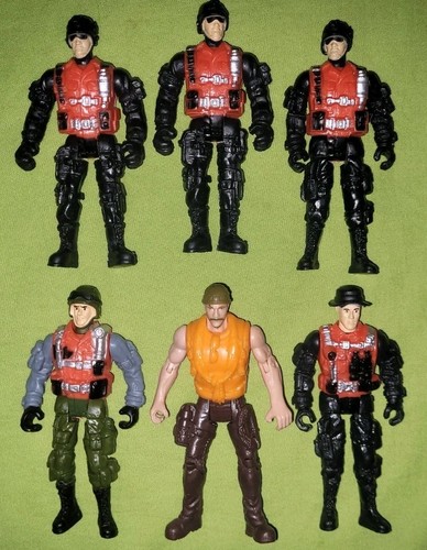 Dollar Store Army Military Soldier 4" Figure Lot Joe Chap Mei Lanard - Picture 10 of 11