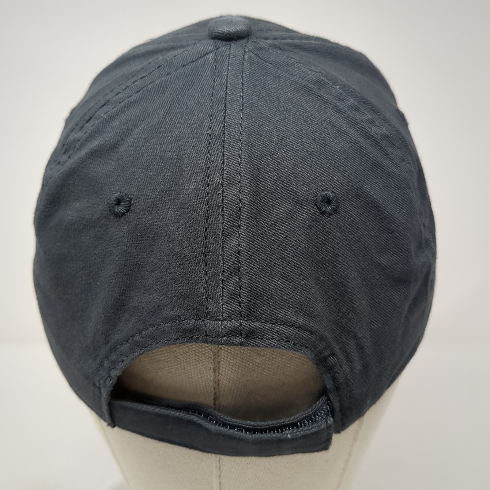 Unbranded Strapback Hat Gray One Size Solid Adjus… - image 7